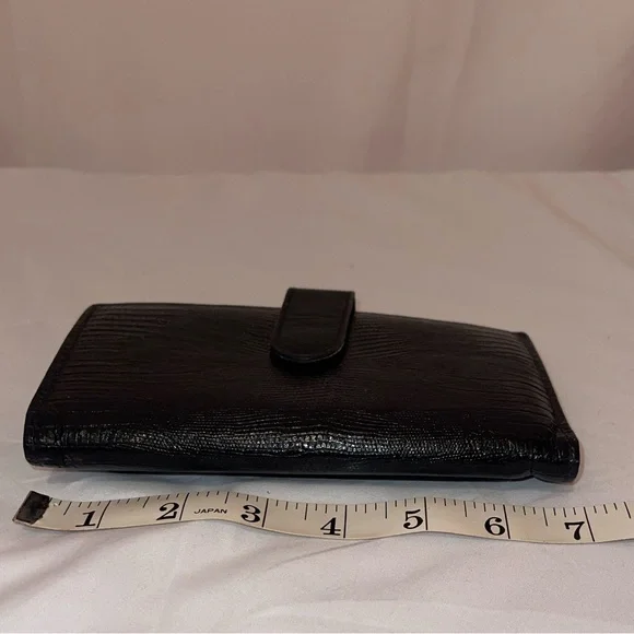 Genuine Leather Black Wallet - Picture 4 of 11